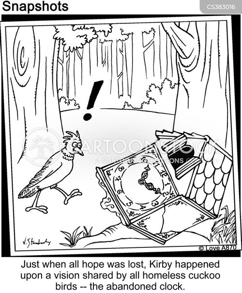 Animated Cuckoo Clock Cartoon