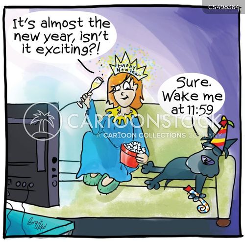 New Year's Celebrations Cartoons and Comics - funny pictures from ...
