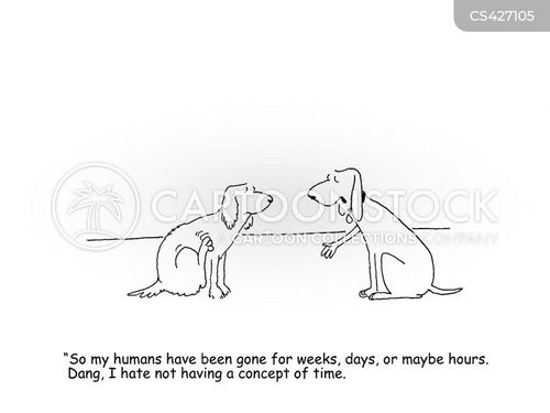 Concept Of Time Cartoons and Comics funny pictures from CartoonStock