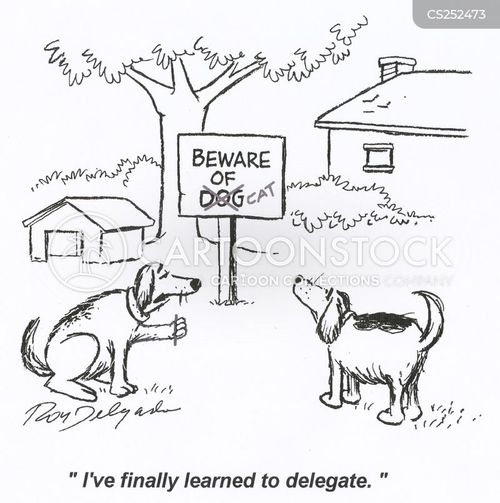 Learn To Delegate Cartoons and Comics - funny pictures from CartoonStock