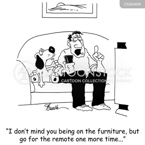 Tv Remote Control Cartoons and Comics - funny pictures from CartoonStock