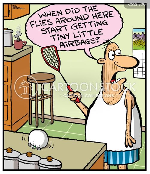 Fly Swatter Cartoons and Comics funny pictures from CartoonStock
