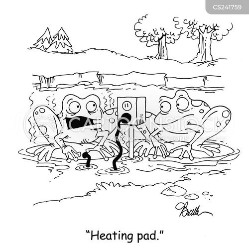 Heating Pad Cartoons and Comics funny pictures from CartoonStock