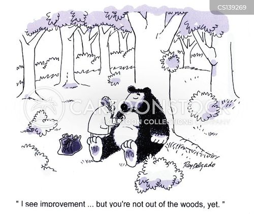 Out Of The Woods Cartoons and Comics - funny pictures from CartoonStock