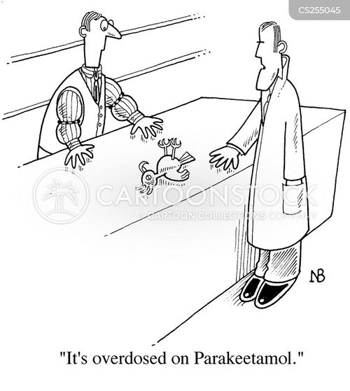 Paracetamol Cartoons and Comics funny pictures from CartoonStock