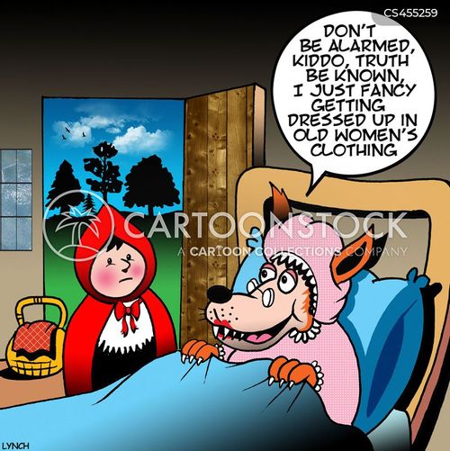 Little Red Riding Hood Cartoons and Comics funny pictures from