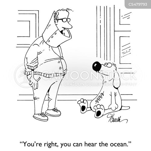 Dog Cones Cartoons and Comics funny pictures from CartoonStock