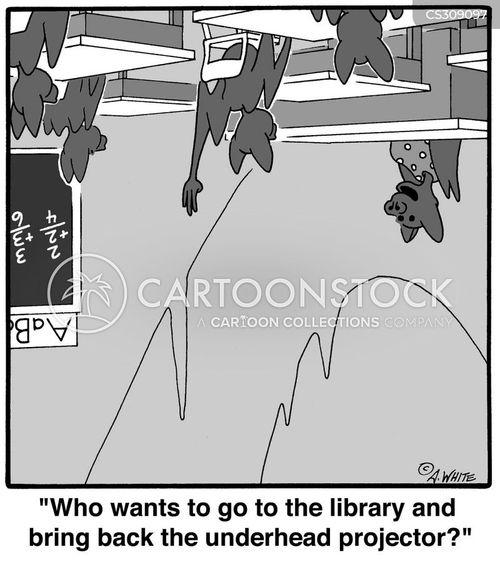 Overhead Projector Cartoons and Comics funny pictures from CartoonStock