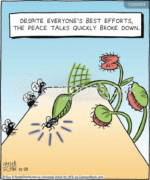 Venus Fly Trap Cartoons and Comics funny pictures from CartoonStock
