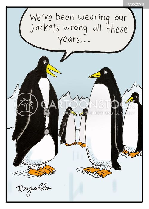 Jackets Cartoons and Comics funny pictures from CartoonStock