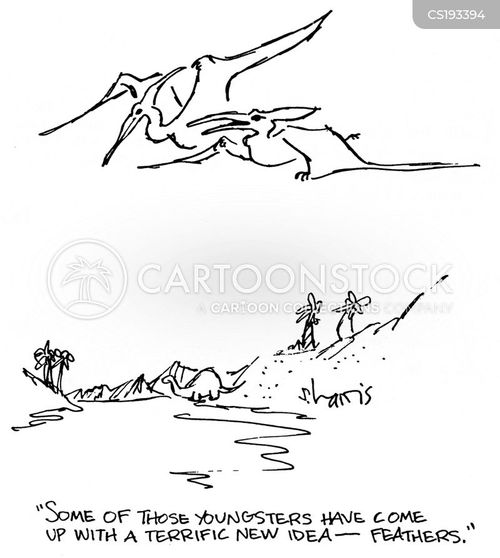 Pterodactyl Cartoons And Comics Funny Pictures From Cartoonstock