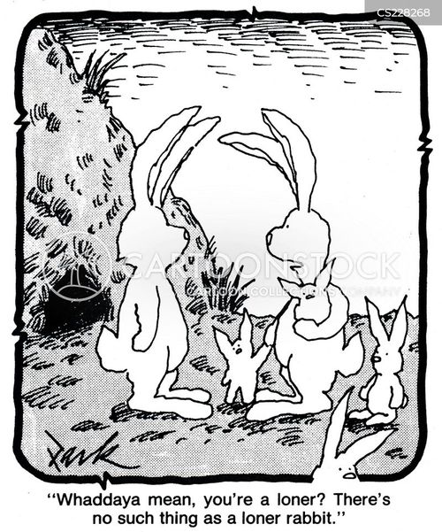 Rabbit Conversation Cartoons and Comics - funny pictures from CartoonStock
