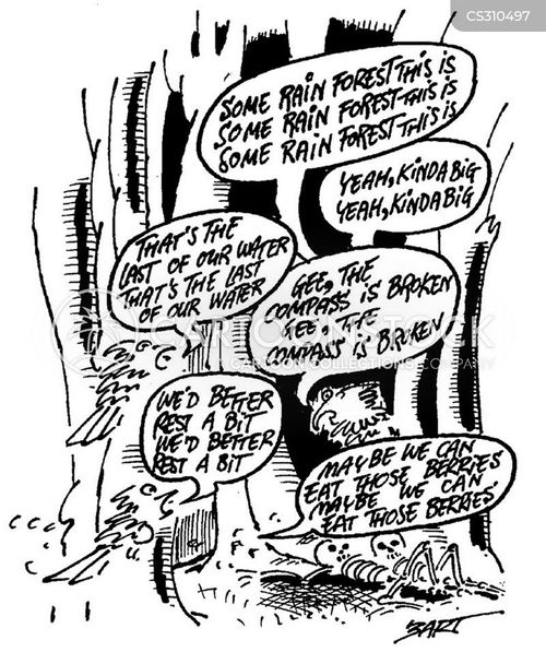 Lost In The Jungle Cartoons and Comics - funny pictures from CartoonStock