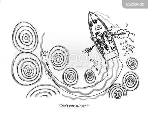 Venetian Rowing Boat Cartoons and Comics - funny pictures from CartoonStock