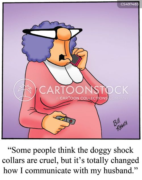 Shock Collars Cartoons and Comics funny pictures from CartoonStock