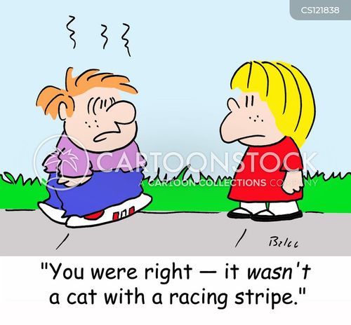 Skunk Sprays Cartoons and Comics - funny pictures from CartoonStock