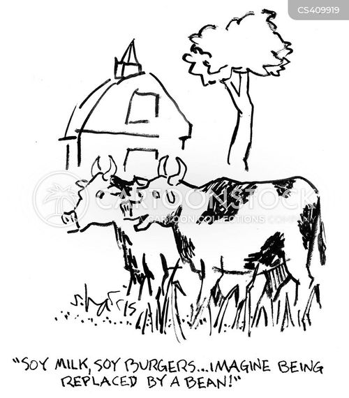 Soy Milk Cartoons and Comics funny pictures from CartoonStock