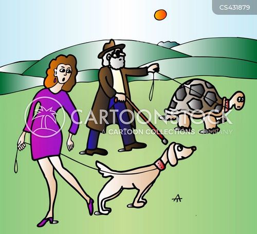 Seeing-eye Dogs Cartoons and Comics - funny pictures from CartoonStock