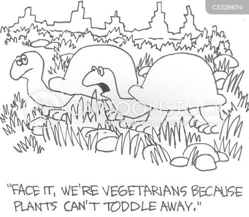 Herbivore Cartoons and Comics funny pictures from CartoonStock