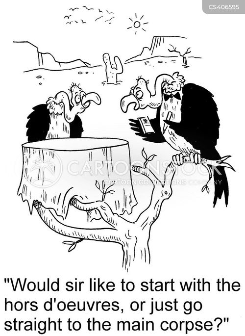 Hors D'oeuvres Cartoons and Comics funny pictures from CartoonStock