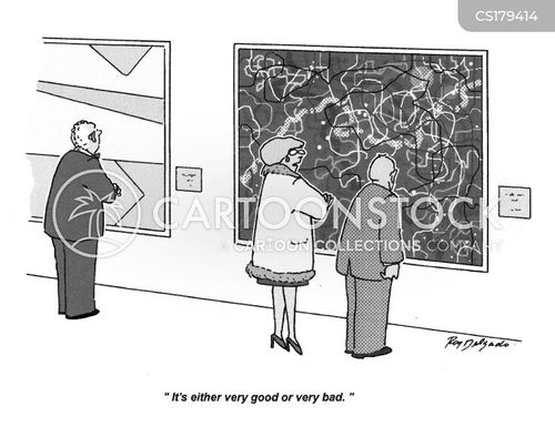Art Criticism Cartoons and Comics funny pictures from CartoonStock