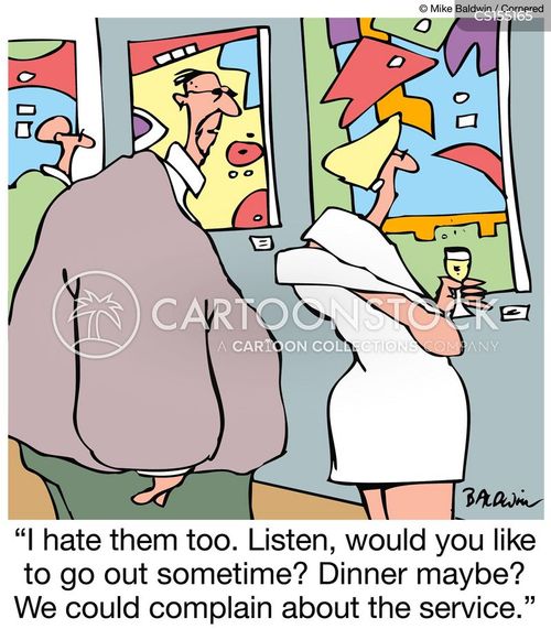 Mutual Criticism Cartoons and Comics - funny pictures from CartoonStock