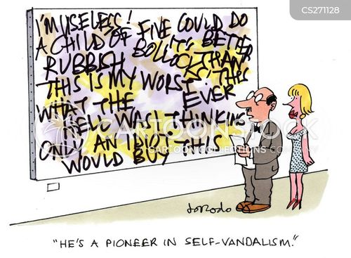 Contemporary Artists Cartoons and Comics funny pictures from CartoonStock