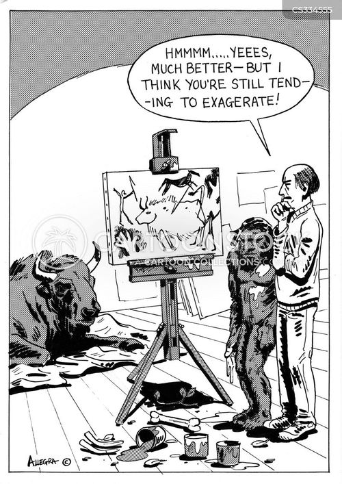 Exaggeration Cartoons and Comics funny pictures from CartoonStock