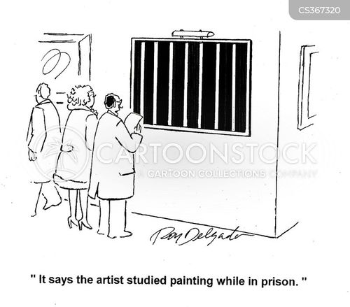 Imprisoned Cartoons and Comics - funny pictures from CartoonStock