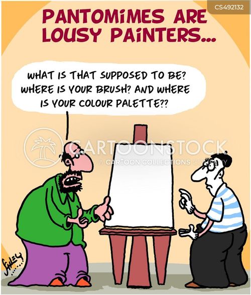Colour Palette Cartoons and Comics - funny pictures from CartoonStock