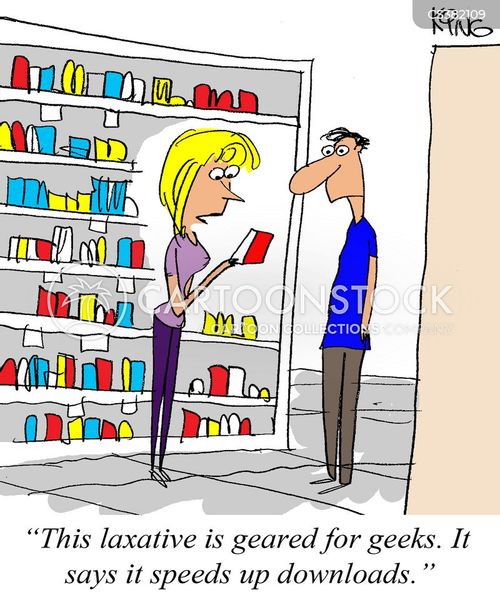 Laxatives Cartoons and Comics funny pictures from CartoonStock