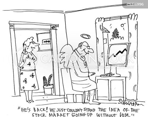 Stock Trading Cartoons and Comics - funny pictures from CartoonStock