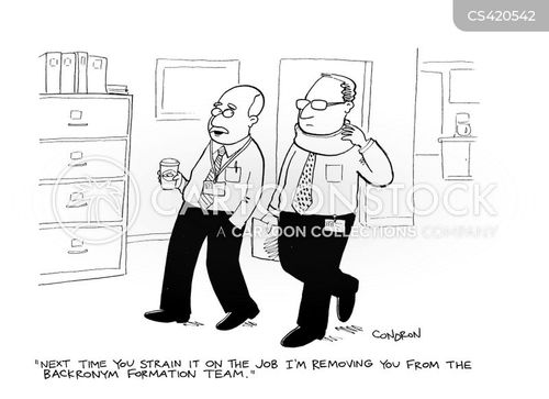 Neck Brace Cartoons and Comics funny pictures from CartoonStock