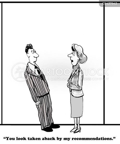 Taken Aback Cartoons and Comics funny pictures from CartoonStock