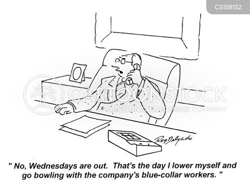 Blue Collar Cartoons and Comics funny pictures from CartoonStock