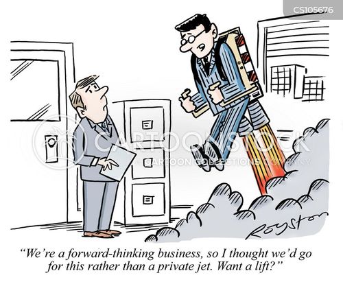 Jet Pack Cartoons and Comics funny pictures from CartoonStock