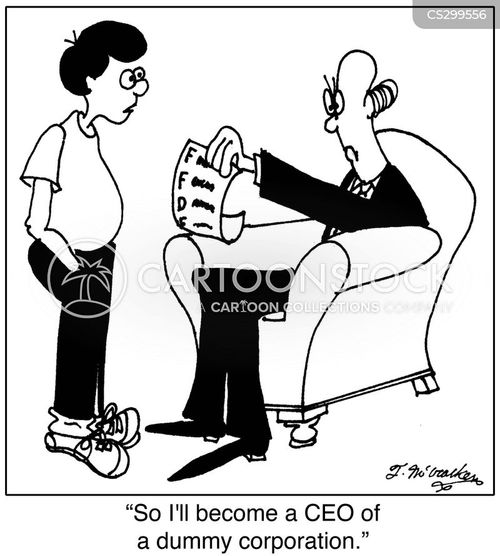Dummy Corporation Cartoons and Comics funny pictures from CartoonStock