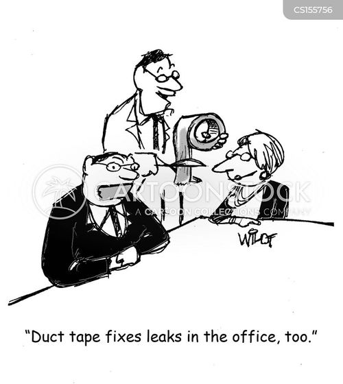 Duct Tape Cartoon
