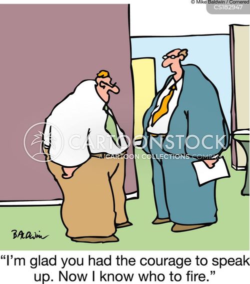 Getting Sacked Cartoons and Comics funny pictures from CartoonStock