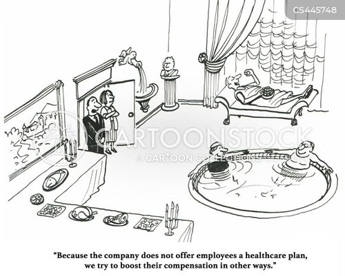 Compensation Plan Cartoons and Comics - funny pictures from CartoonStock