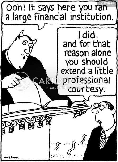 Professional Courtesy Cartoons and Comics funny pictures from