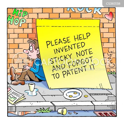 Sticky Notes Cartoons and Comics funny pictures from CartoonStock