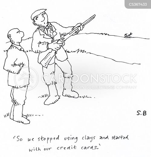 Bird Shooting Cartoons and Comics funny pictures from CartoonStock
