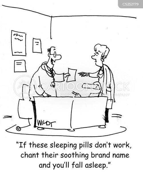 Trouble Sleeping Cartoons and Comics funny pictures from CartoonStock