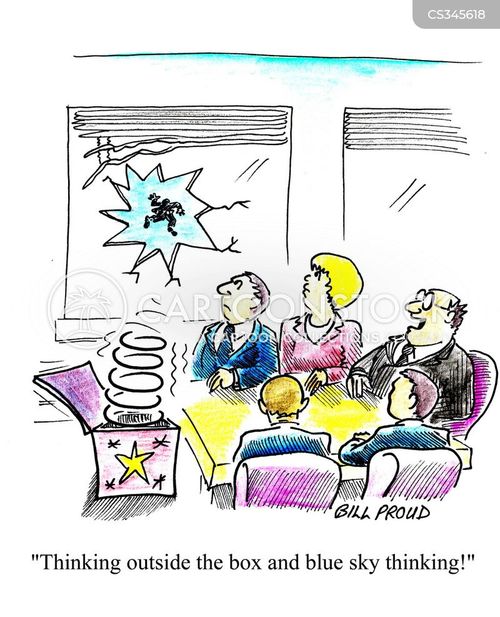 Blue Sky Thinking Cartoons and Comics funny pictures from CartoonStock