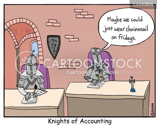 Chain Mail Cartoons and Comics funny pictures from CartoonStock