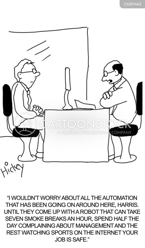 Automation Cartoons and Comics funny pictures from CartoonStock