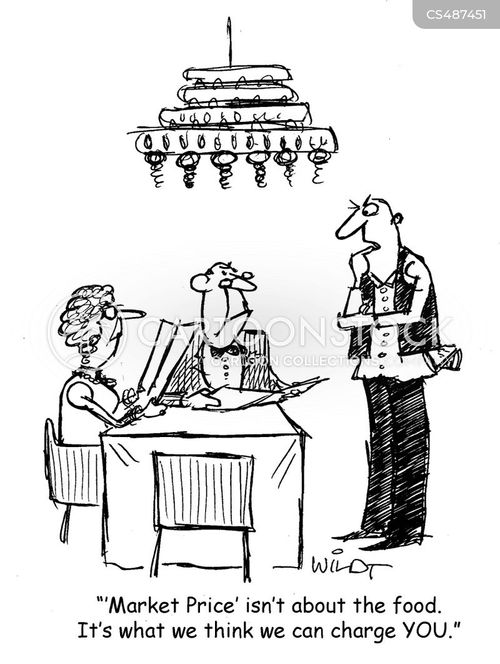 Market Price Cartoons and Comics funny pictures from CartoonStock