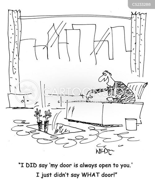 My Door Is Always Open Cartoons and Comics funny pictures from