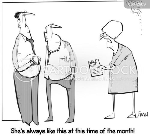 Gender Pay Gap Cartoons and Comics funny pictures from CartoonStock